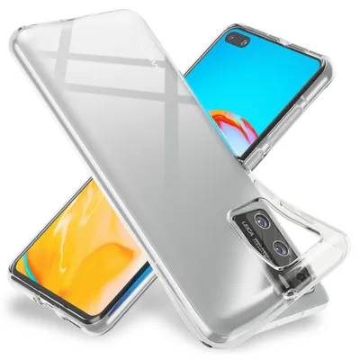 Produktbild von NALIA Hülle "GLAZE" für Huawei P40 - Klare TPU Schutzhülle, Anti-Gelb, Schlank & Leicht - Transparente Handyhülle