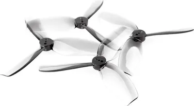 Produktbild von HQProp CineWhoop Duct T90MMX3 Prop FPV 3 Blatt Propeller 3,5 Zoll Light Grey