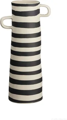Image de ASA Selection Vase, gestreift rayu Steinzeug 84004130