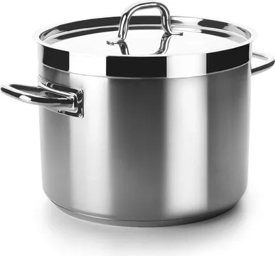 Image de LACOR 54127 Marmite à légumes avec couvercle Diamètre 28 cm Chef Luxe