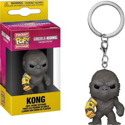 Produktbild von Godzilla x Kong - Kong Schlüsselanhänger Funko Pocket POP! Keychain