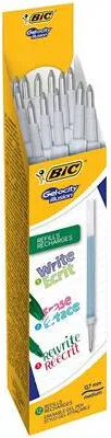 Image de Bic - recharge pour rouleau de gel Gel-ocity illusion, boîte de 12, vert