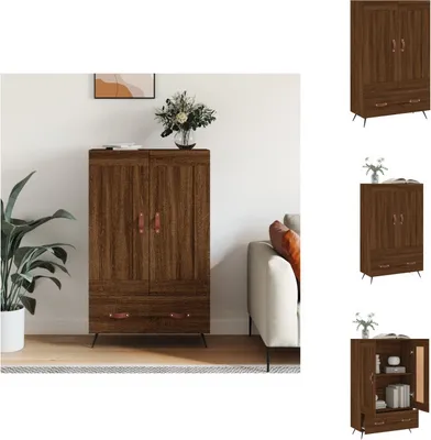 Produktbild von vidaXL Highboard Braun Eichen-Optik 69,5x31x115 cm Holzwerkstoff -  Sideboards