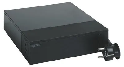 Image de Multiprise Filaire, 8 Prises Noir