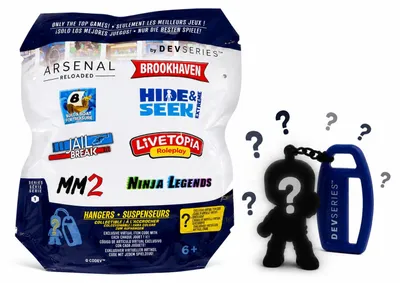 Produktbild von Mistery Box Roblox Anhänger 6,5cm Sammelfigur Blindbag– Überraschungsfigur, Brookhaven, MM2, Mini Figur für Kinder, Sammelspielzeug