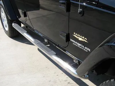 Produktbild von Flankenschutz Schwellerrohre Edelstahl Jeep Wrangler JK