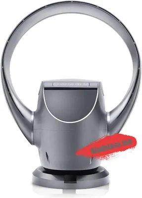Productafbeelding van Bladloze Ventilator - Wandmodel - Frisse Lucht - Afstandsbediening Timer - 39x32x27 cm
