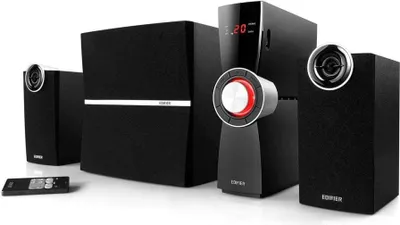 Zdjęcie produktu dla Edifier C2XD, 2.1 kan., 53 W, PC, Czarny, Wzmacniacz, Wolnostojący
