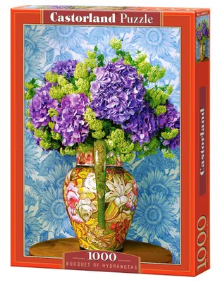 Produktbild von Castorland Puzzle 1000T Hortensien-Bouquet