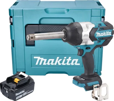 Produktbild von Makita DTW 1005 F1J Akku Schlagschrauber 18 V 1360 Nm 3/4" Brushless + 1x Akku 3,0 Ah + Makpac - ohne Ladegerät