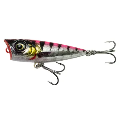 Image de Savage Gear 3D Minnow Popper Pink Barracuda PHP 4.3 cm 2.6 g wobble