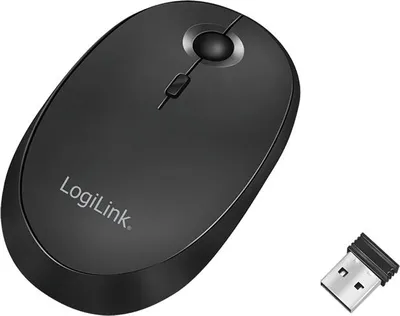 Produktbild von Maus ID0032B, kabellos, Bluetooth 5.0, 5 Tasten, 1600 DPI, ergonomisch, kompakt