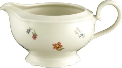 Produktbild von Seltmann Weiden Marieluise Blütenmeer Sauciere, Soßenkanne, Soßen Kanne, Porzellankanne, Hartporzellan, Bunt, 480 ml, 1293192
