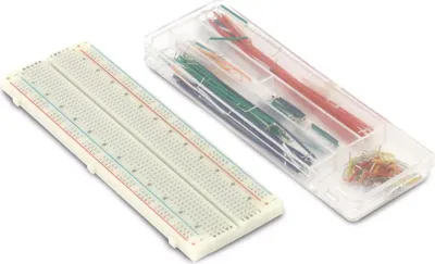 Produktbild von DAYTOOLS Labor-Steckboard mit 140 Steckbrücken SBS-830/140