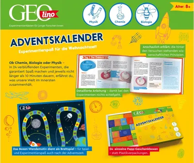 Obrázok produktu pre Franzis Verlag GEOlino Adventskalender