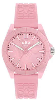 Produktbild von Adidas Uni Uhr PROJECT FOUR Kunststoff rosa AOST26039