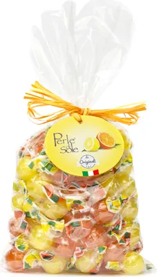 Image de Perle di Sole Bonbons durs au goût de citron et d'orange 500 g