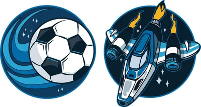 Immagine prodotto di Schneiders patches accessori per lo zaino Patches Set 2 teilig Spaceball + Spaceship multicolore
