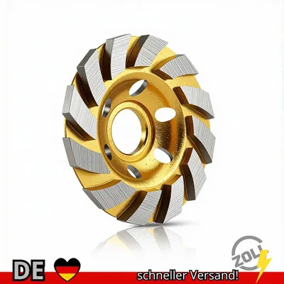 Produktbild von Diamant Schleiftopf 4 Zoll Beton Turbo Schleifscheibe