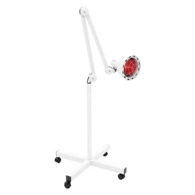 Produktbild von Infrarotlampe mit Rädern mit Rädern Infrarot Lampe Heizlampe Wärmelampe  Strahler  Pflege Bodenständer Therapie einstellbarer Intensität