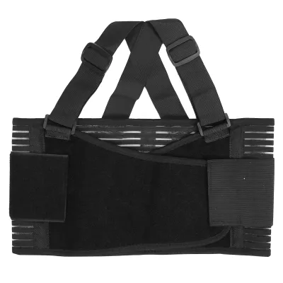 Imagen del producto de Vendaje de soporte para fracturas de costillas, transpirable, ajustable, con cinturón de protección para el pecho y la zona lumbar