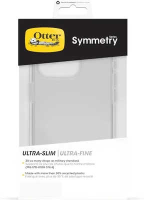 Produktbild von OtterBox Symmetry Hülle für iPhone 15 Pro transparent