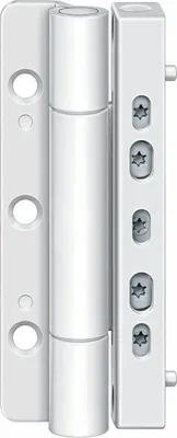 Immagine prodotto di Simonswerk SIKU RB5010-3D Cerniera per porta d'ingresso per porte d'ingresso, acciaio bianco