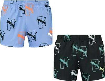 Produktbild von Puma Swim Men Print Cat Logo Shorts Badeshorts S bis XXL Farbwahl NEU