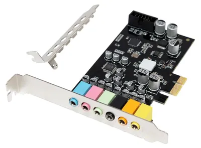 Produktbild von Conceptronic EMRICK15B High-Definition Sound PCIe Karte, 7.1CH, 7.1 Kanäle, Eingebaut, 24 Bit, 97 dB, PCI-E x1