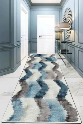 Produktbild von Conceptum Hypnose, Faucibus- Faucibus Djt CHL, Bunt, Teppichläufer, 100 x 300 cm, 100% POLYESTER