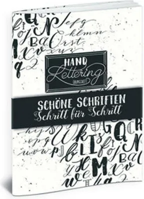 Produktbild von Handlettering Übungsheft