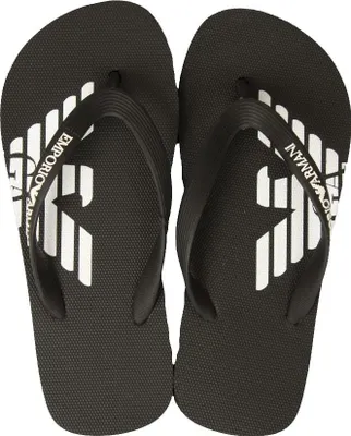 Produktbild von Flip Flops Mann EMPORIO ARMANI Strand- oder Poolhausschuhe Artikel XVQS06 XN746 SCHUHE BEACHWEAR, EU 37 - UK 4,5 - USA 5 - CN 238/85, Gomma 100%