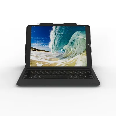 Obrázok produktu pre ZAGG ID9RMK-BBG, QWERTZ, Apple, Apple iPad 10.5 Pro (2017), Čierna, Polykarbonát, Prachuodolný, Odolné proti poškriabaniu