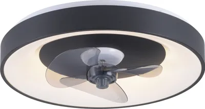 Produktbild von JUST LIGHT LED Deckenlampe Deckenventilator Venika warmweiß - kaltweiß Deckenventilator Fernbedienung Wohnzimmer, Kinderzimmer, Schlafzimmer