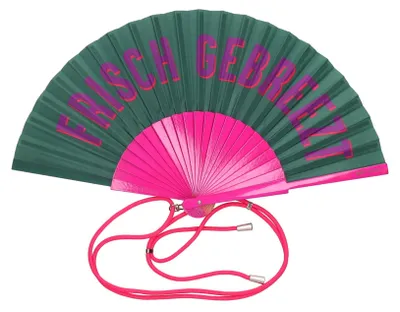 Produktbild von Gift Company Fächer Fififan Frisch Gebreezt Grün Pink