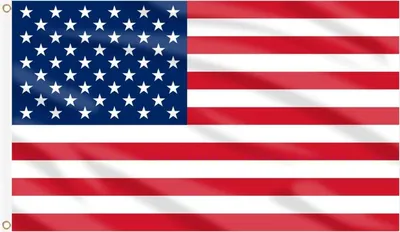 Produktbild von AhfuLife USA Flagge 90x150 cm für Amerika Wahltag Deko 2024 - Leuchtende Farben mit Messing-Ösen