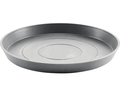 Obrázek produktu pro Podmiska pod květináč Ecopots plastová Ø 50,5 cm, výška 3,5 cm, šedá