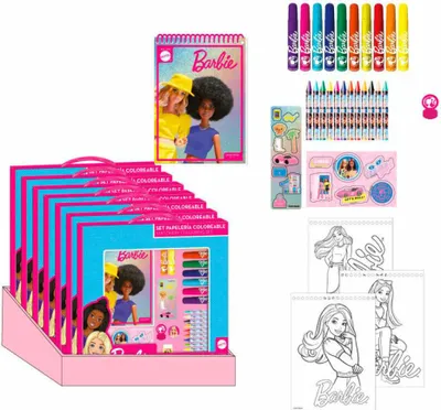 Produktbild von Cerda Group Barbie Malettier Zum Ausmalen    One Size