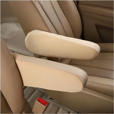 Productafbeelding van Autostoelarmleuningen - Beige - Set van 2