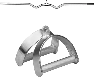 Produktbild von Sporttrend 24 - Seilzug Set Hufgriff + SZ Curl Griff