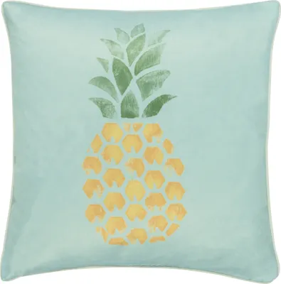 Produktbild von Barbara Becker KissenhüllePineapple 01 blau 45x45 cm