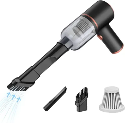 Productafbeelding van Draagbare Stofzuiger - Autostofzuiger Handstofzuiger - Auto Interieur Reinigen - 25000 Pa Zuigkracht - 17.5 x 14 x 11 cm