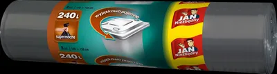 Zdjęcie produktu dla Jan Niezbędny Worki LD czarne 240l 8 szt
