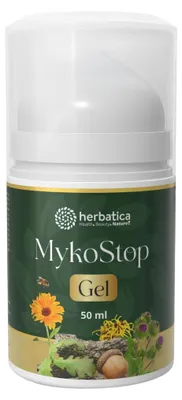 Obrázek produktu pro MykoStop Gel – antimykotický regenerační gel na pokožku a nehty – 50 ml – Herbatica