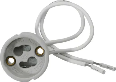 Immagine prodotto di Set di prese GU10 in porcellana, 100 pezzi, 250V 100W