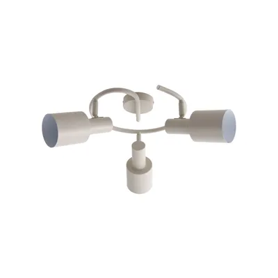 Produktbild von Lindby Deckenstrahler Ovelia, beige, 3-flg., Metall, E27