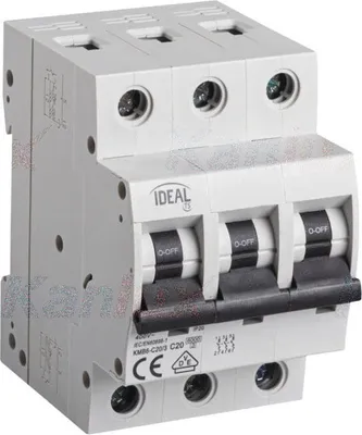 Produktbild von Überstromschutzschalter 3P C20 KMB6-C20/3 Kanlux 23150