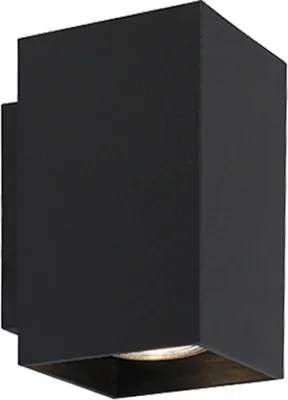 Immagine prodotto di Applique SANDY WL nera 2xGU10x50W in metallo, dimensioni: 14,2x8x9,8 cm, IP20, Zuma Line