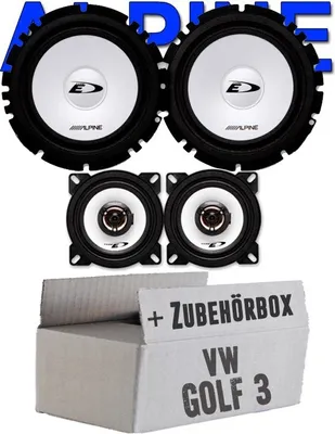 Produktbild von 3-Wege Lautsprecher Alpine Front für VW- JUST SOUND best choice for caraudio