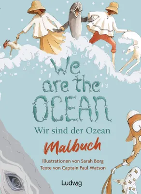 Produktbild von We are the Ocean - Wir sind der Ozean - Malbuch für Kinder